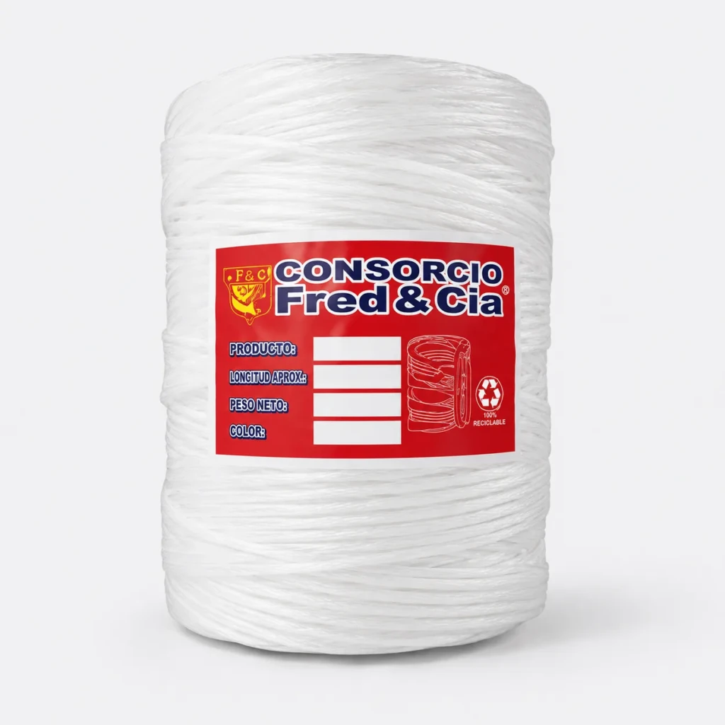 5501Driza polipropileno blanco económica